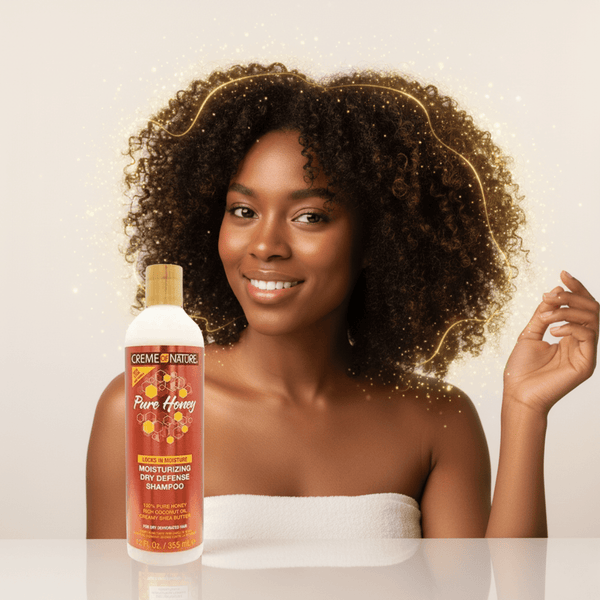 Creme of Nature Pure Honey Moisturizing Dry Defense Shampoo 355ml - CosFair GmbH