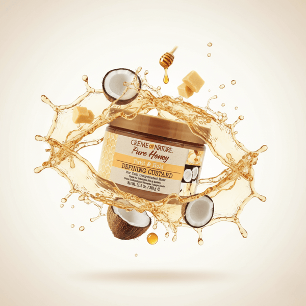 Creme of Nature Pure Honey Twist & Hold Defining Custard 326g - CosFair GmbH