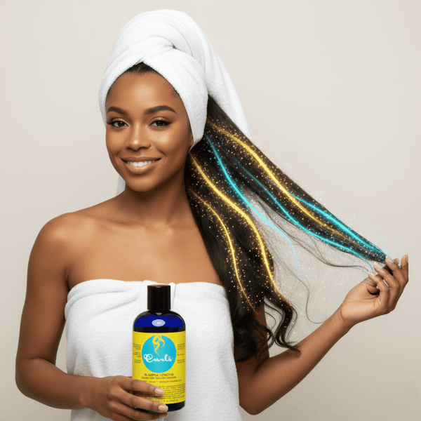 Curls Blissful Lengths Blueberry Liquid Hair Growth Vitamin 236ml - CosFair GmbH