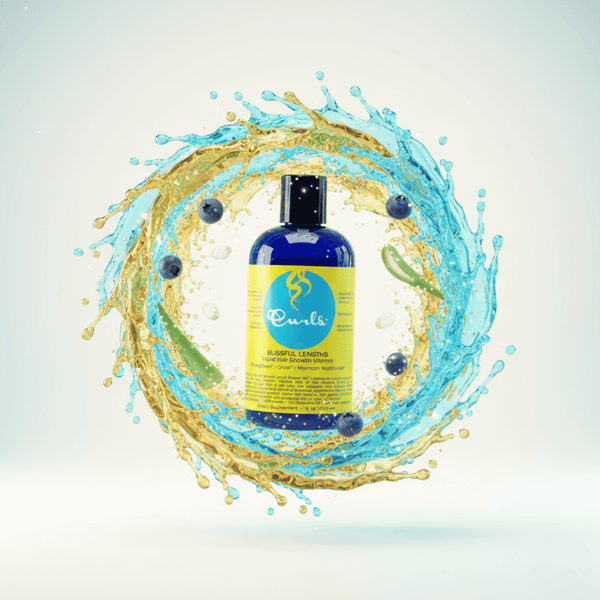 Curls Blissful Lengths Blueberry Liquid Hair Growth Vitamin 236ml - CosFair GmbH