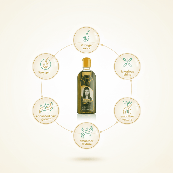 Dabur Amla Gold Hair Oil 200ml - CosFair GmbH