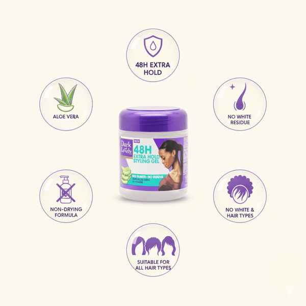 Dark & Lovely 48H Extra Hold Styling Gel 450ml - CosFair GmbH