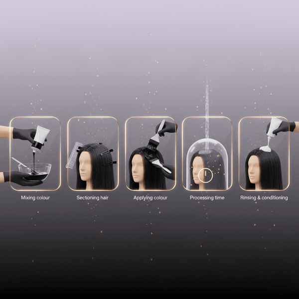 Dark & Lovely Fade Resist Hair Color 371 Jet Black - CosFair GmbH