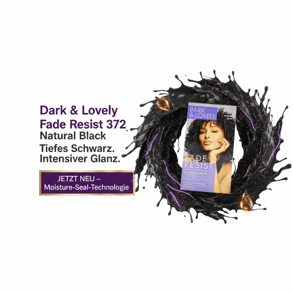 Dark & Lovely Fade Resist Hair Color 372 Natural Black - CosFair GmbH