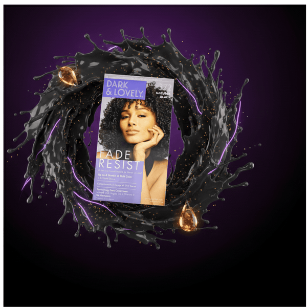 Dark & Lovely Fade Resist Hair Color 372 Natural Black - CosFair GmbH