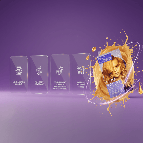 Dark & Lovely Fade Resist Hair Color 378 Honey Blonde - CosFair GmbH