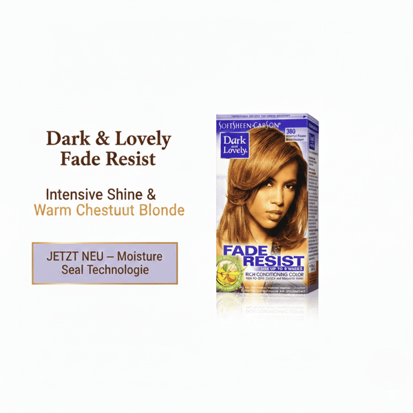 Dark & Lovely Fade Resist Hair Color 380 Chestnut Blonde - CosFair GmbH