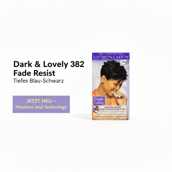 Dark & Lovely Fade Resist Hair Color 382 Midnight Blue - CosFair GmbH