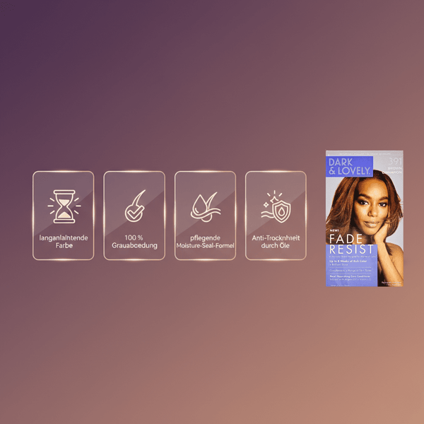 Dark & Lovely Fade Resist Hair Color 391 Brown Cinnamon - CosFair GmbH