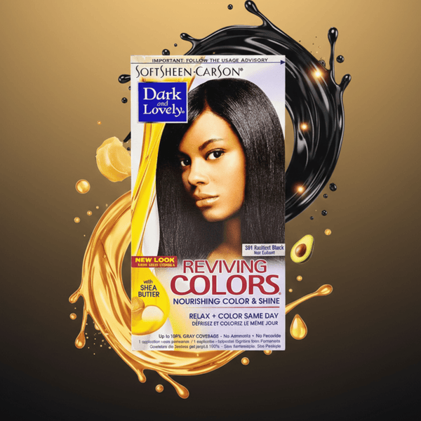 Dark & Lovely Reviving Hair Color 391 Radiant Black - CosFair GmbH