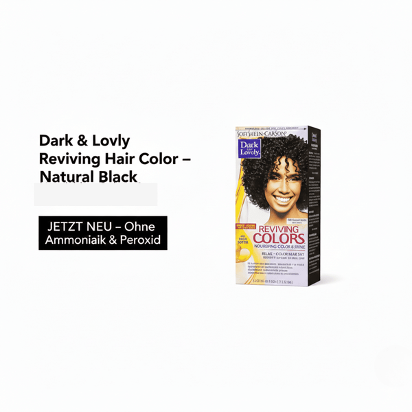 Dark & Lovely Reviving Hair Color Natural Black - CosFair GmbH
