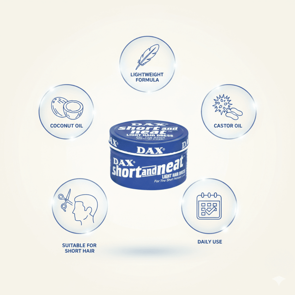 Dax Short & Neat Light Hair Dress 99g - CosFair GmbH