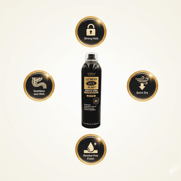 Ebin Adhesive Spray Firm Hold 180ml - CosFair GmbH