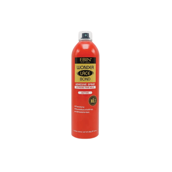 Ebin New York Wonder Lace Bond Adhesive Spray Extreme Firm Hold Active 420ml - CosFair GmbH