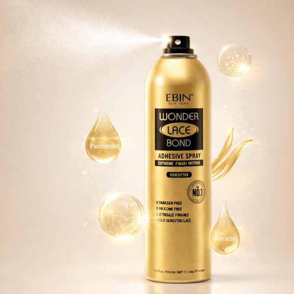Ebin New York Wonder Lace Bond Adhesive Spray Extreme Firm Hold Sensitive 180ml - CosFair GmbH