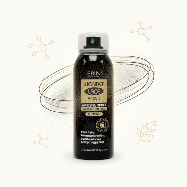Ebin New York Wonder Lace Bond Adhesive Spray Extreme Firm Hold Supreme 80ml - CosFair GmbH