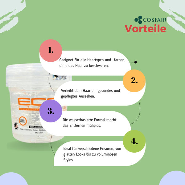 Eco Style Krystal Styling Gel 236ml - CosFair GmbH