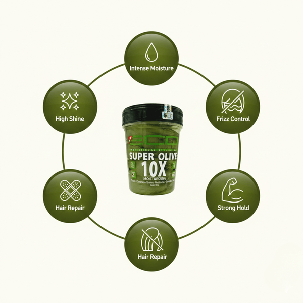 Eco Styler Super Olive 10x Moisturizing Gel 946ml - CosFair GmbH