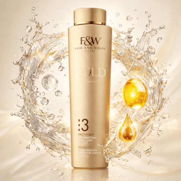 Fair & White Gold 3 Rejuvenating Moisture Lotion 500ml - CosFair GmbH