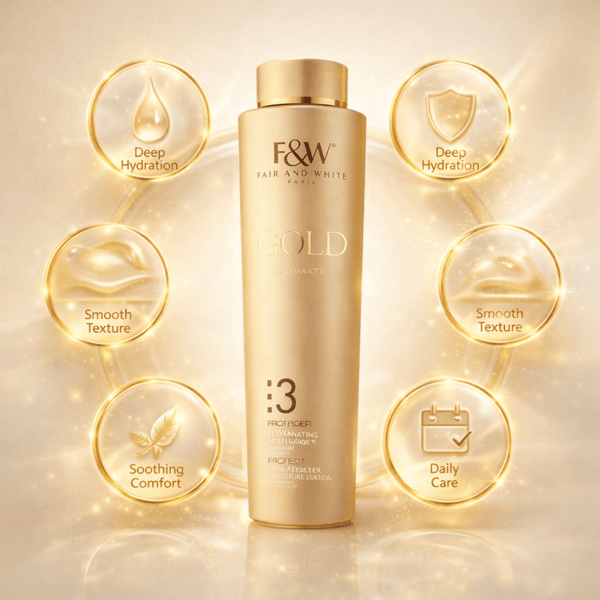 Fair & White Gold 3 Rejuvenating Moisture Lotion 500ml - CosFair GmbH