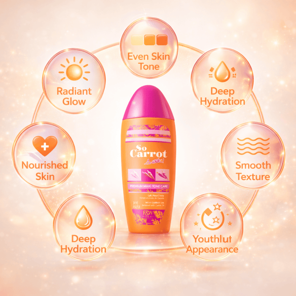 Fair & White So Carrot So White Maxi Tone Lotion 300ml - CosFair GmbH