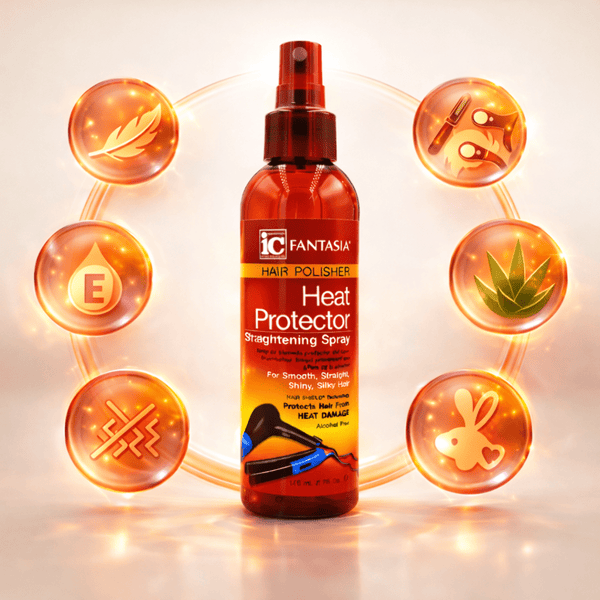 Fantasia IC Hair polisher Heat Protector Straightening Spray 178ml - CosFair GmbH