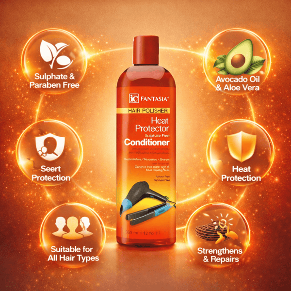 Fantasia IC Hair Polisher Heat Protector Sulphate Free Conditioner - CosFair GmbH