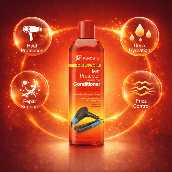 Fantasia IC Hair Polisher Heat Protector Sulphate Free Conditioner - CosFair GmbH