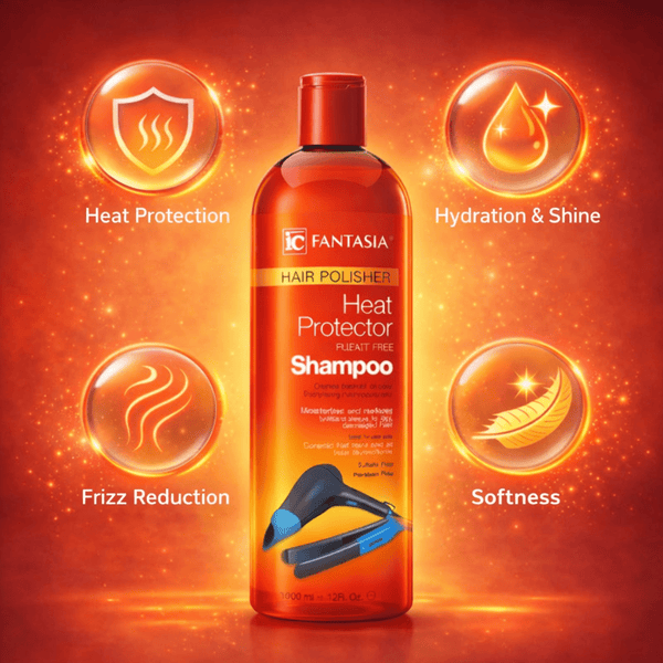 Fantasia IC Hair Polisher Heat Protector Sulphate Free Shampoo - CosFair GmbH