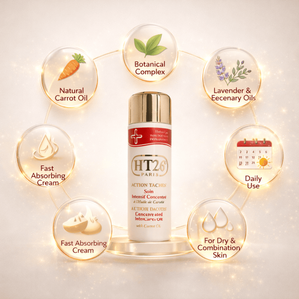 HT26 Action Taches Carrot Oil Lotion 500ml - CosFair GmbH