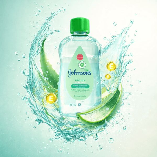Johnson's Aloe Vera Baby Oil 300ml - CosFair GmbH