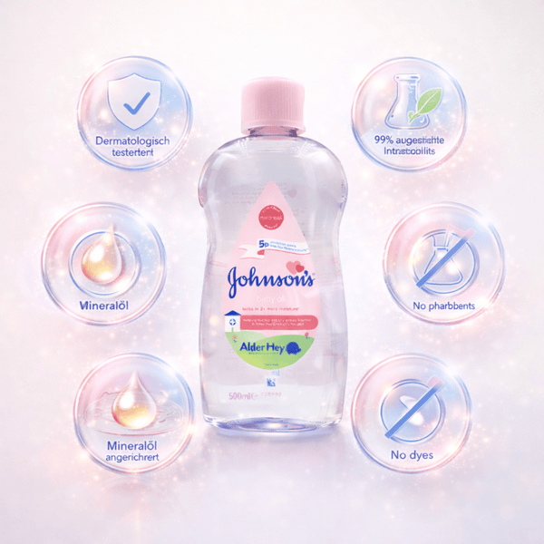 Johnson's Baby Oil 500ml - CosFair GmbH