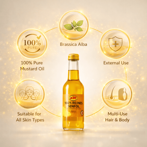 KTC Pure Mustard Oil 250ml - CosFair GmbH