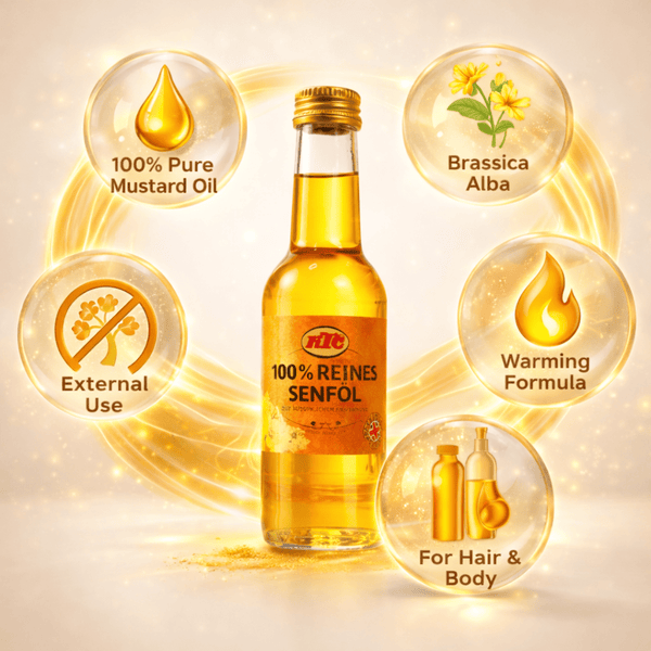 KTC Pure Mustard Oil 500ml - CosFair GmbH