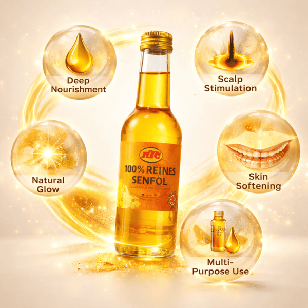 KTC Pure Mustard Oil 500ml - CosFair GmbH