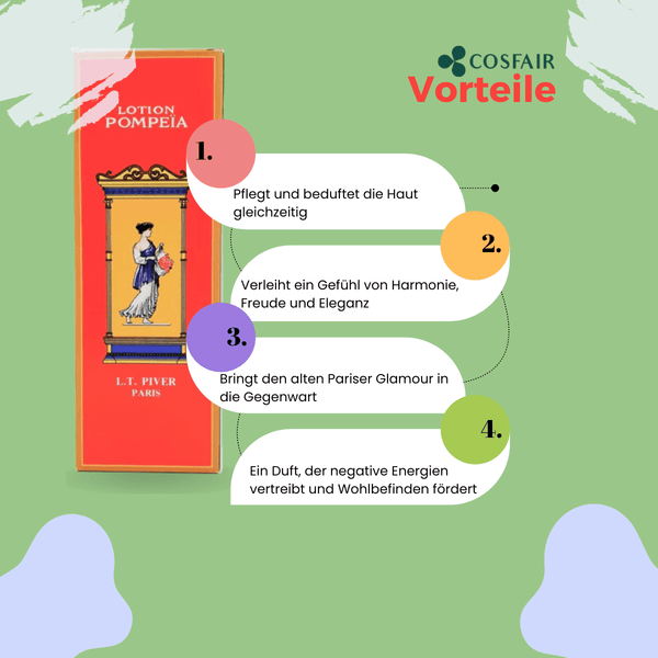 LT Piver Paris Lotion Pompeia Parfüm 423ml - CosFair GmbH