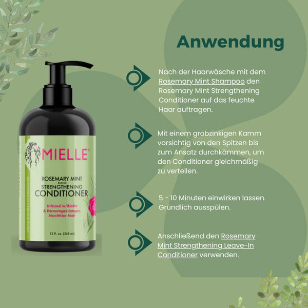 Mielle Rosemary Mint Strengthening Conditioner 355ml - CosFair GmbH