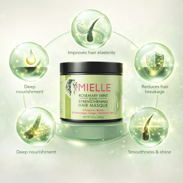 Mielle Rosemary Mint Strengthening Hair Masque 340 g - CosFair GmbH