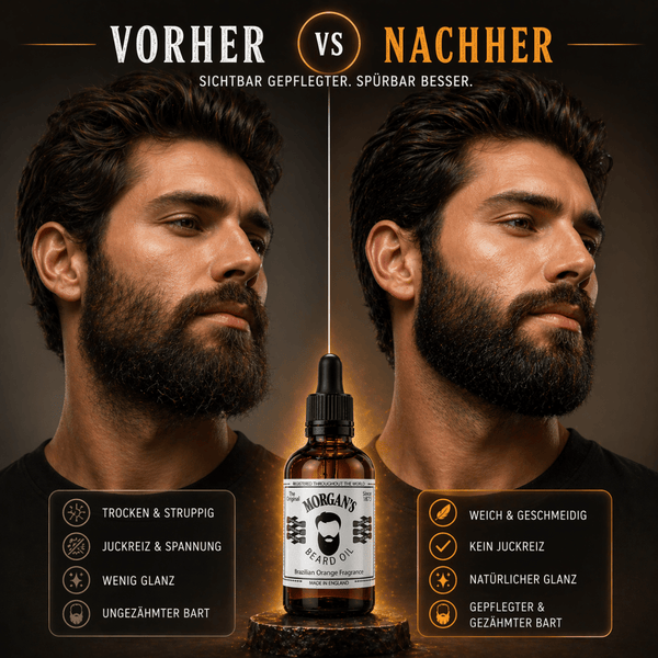 Morgan's Beard Oil – Brazilian Orange Fragrance 50ml - CosFair GmbH