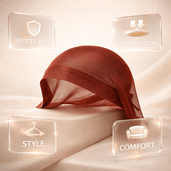 Murry Collection 2 PCS Stocking Wig Caps - Auburn - CosFair GmbH