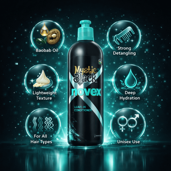 Novex Mystic Black Leave In Conditioner 500 ml - CosFair GmbH