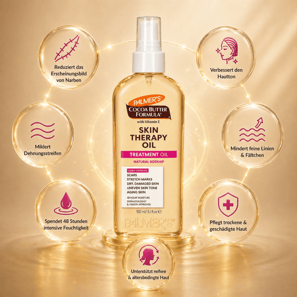 Palmer's CBF Skin Therapy Oil Rosehip - 150ml - CosFair GmbH