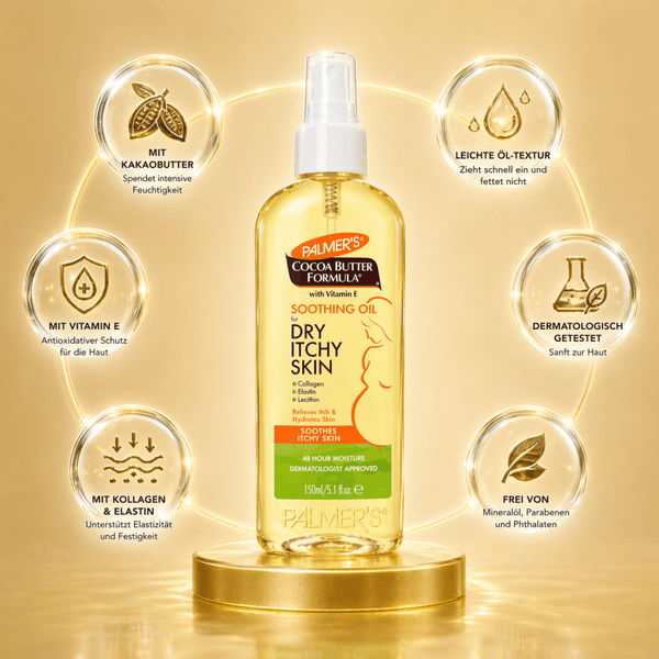 Palmer's Cocoa Butter Formula Soothing Oil - Dry & Itchy Skin - CosFair GmbH