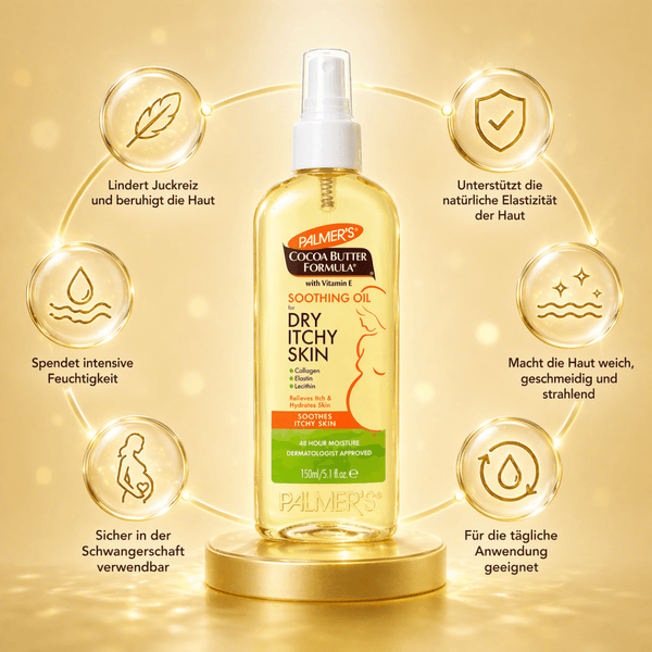 Palmer's Cocoa Butter Formula Soothing Oil - Dry & Itchy Skin - CosFair GmbH