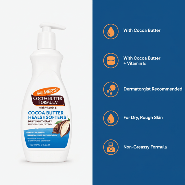 Palmer's Cocoa Butter Formula Vitamin - E Cocoa Butter Heals & Softens 400 ml - CosFair GmbH