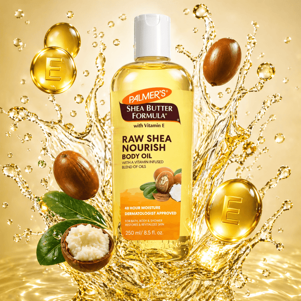 Palmer's Raw Shea Nourish Body Oil - 250ml - CosFair GmbH