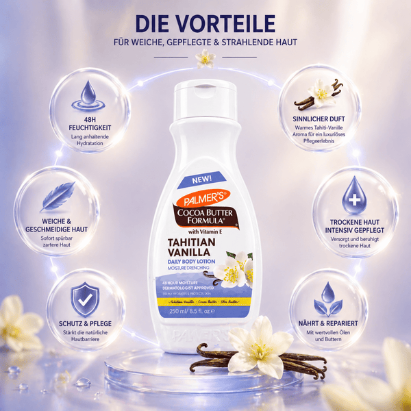 Palmer's Tahitian Vanilla Moisture Drenching Body Lotion - 250ml - CosFair GmbH