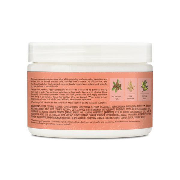 Shea Moisture Coconut Hibiscus Curl Shine Hair Masque 340g - CosFair GmbH
