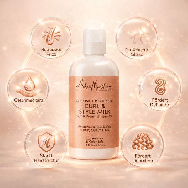 Shea Moisture Coconut & Hibiscus Curl Style Milk 237 ml - CosFair GmbH