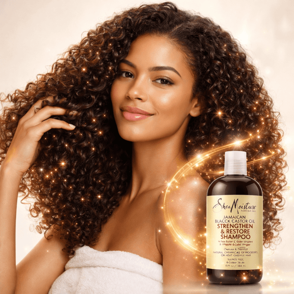 Shea Moisture Jamaican Black Castor Oil Restore Shampoo 384 ml - CosFair GmbH